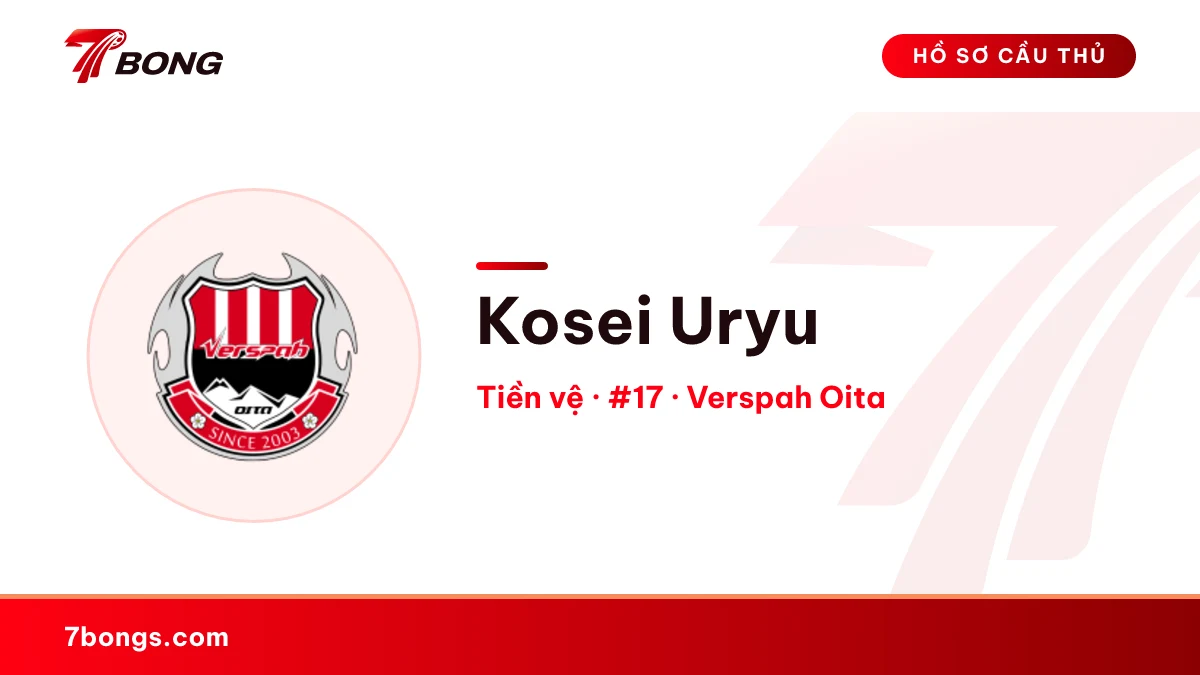 Kosei Uryu — Verspah Oita