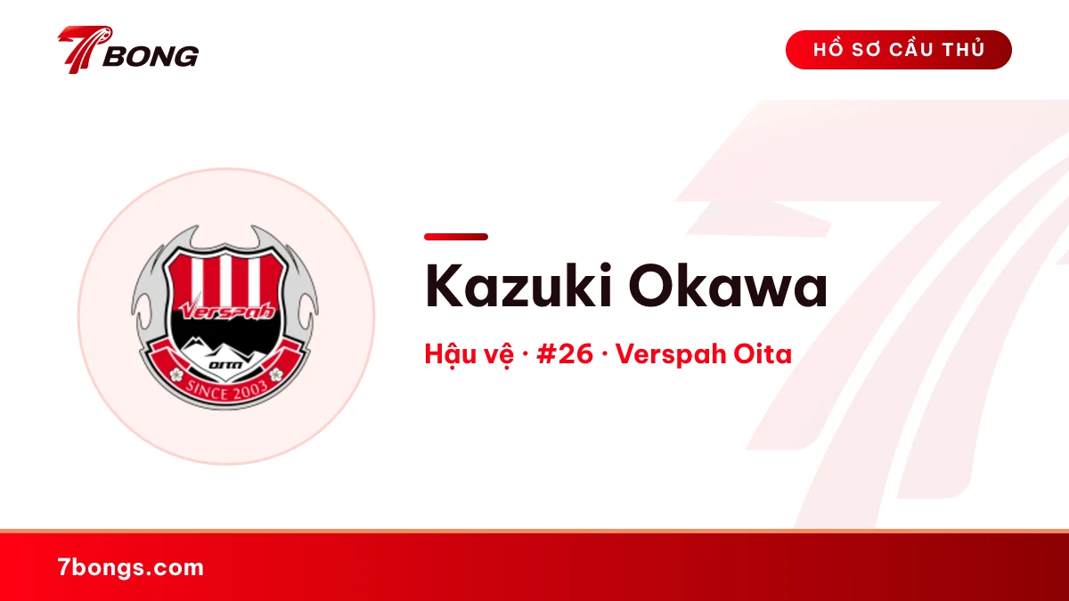 Kazuki Okawa — Verspah Oita