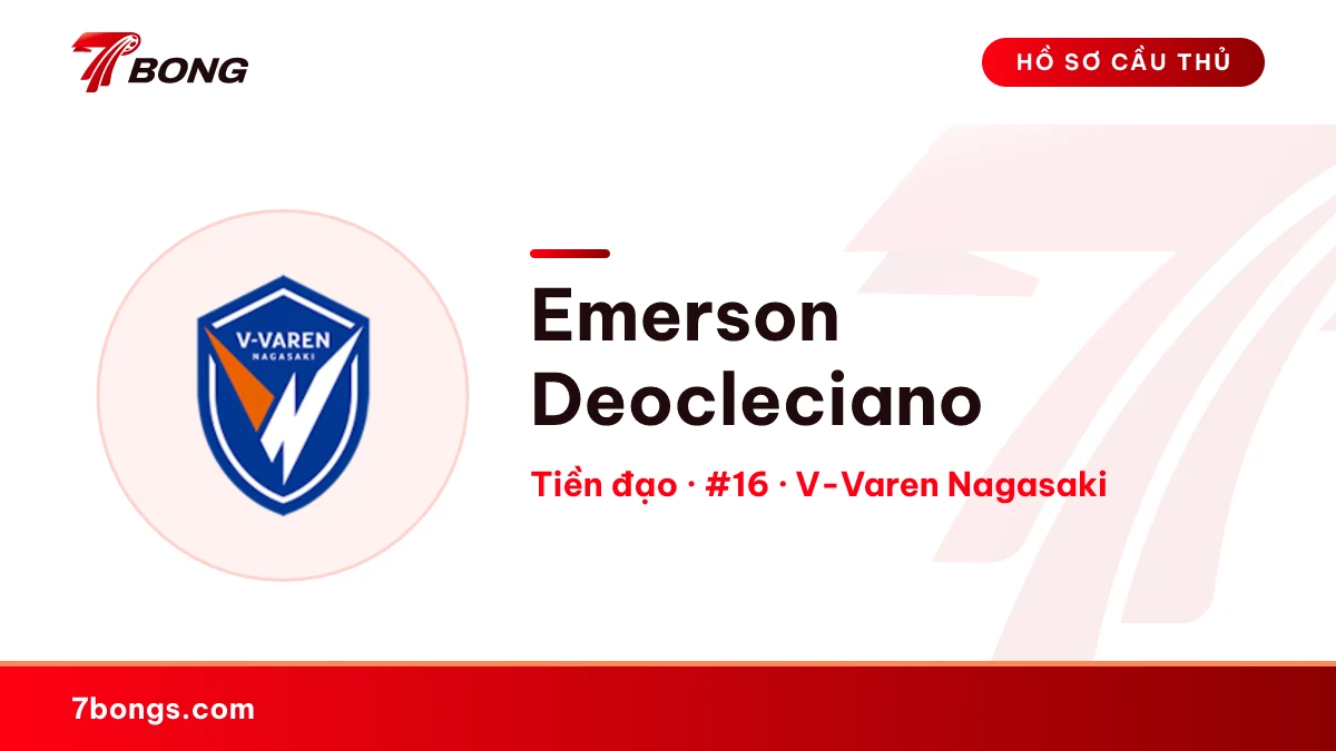 Emerson Deocleciano — V-Varen Nagasaki