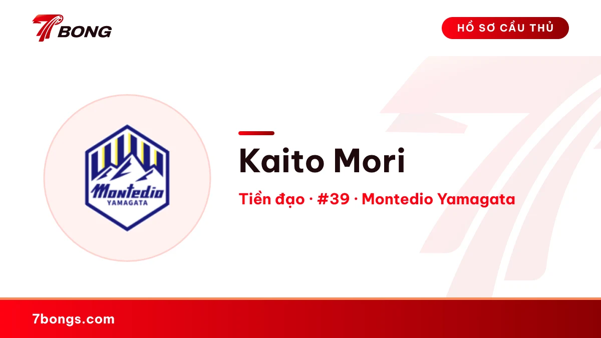 Kaito Mori — Montedio Yamagata