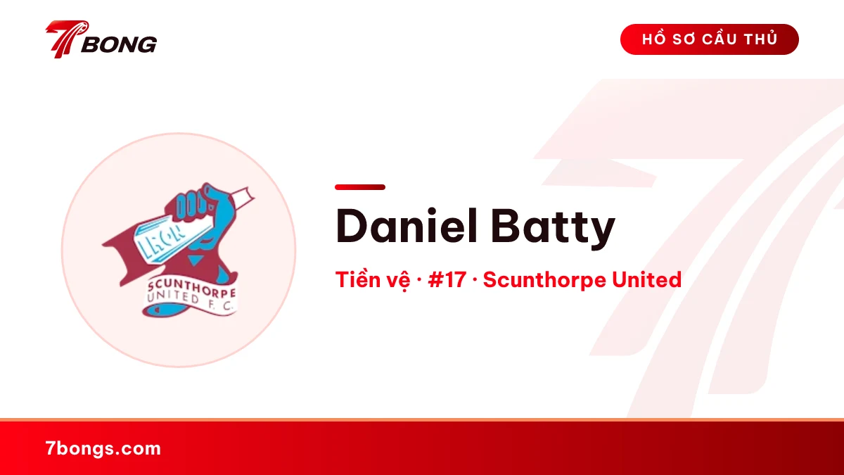 Daniel Batty — Scunthorpe United