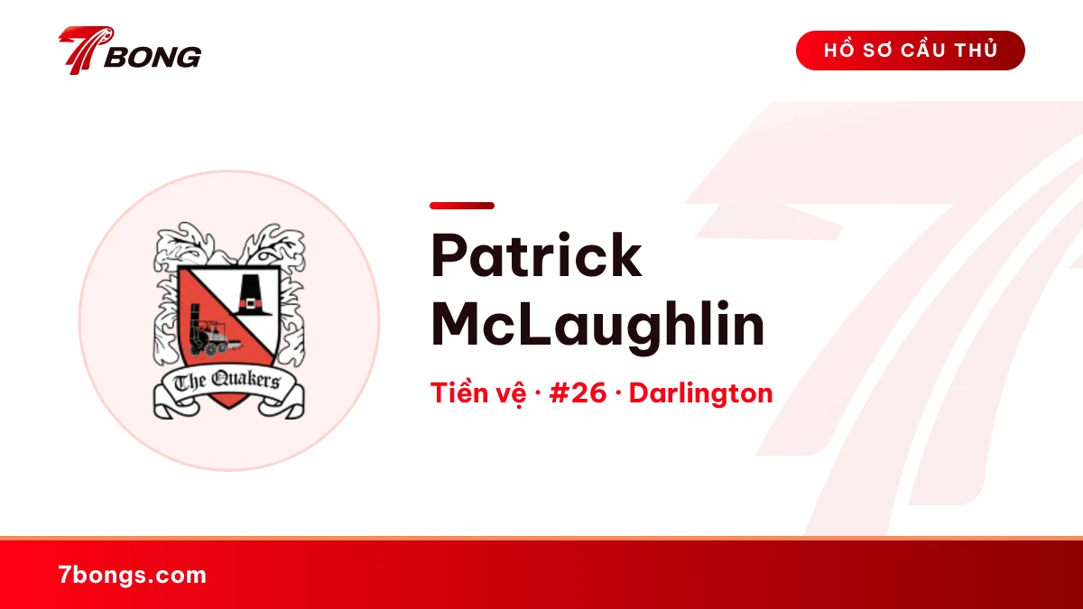 Patrick McLaughlin — Darlington