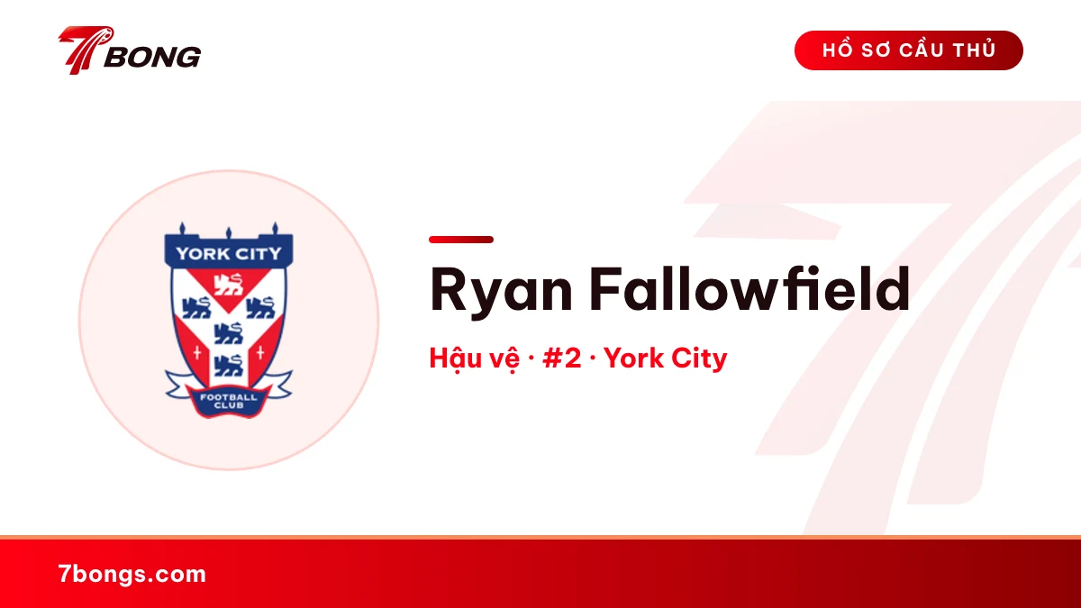 Ryan Fallowfield — York City