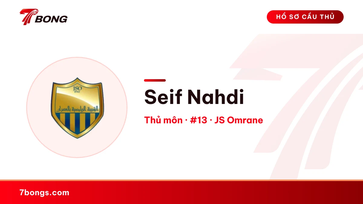 Seif Nahdi — JS Omrane