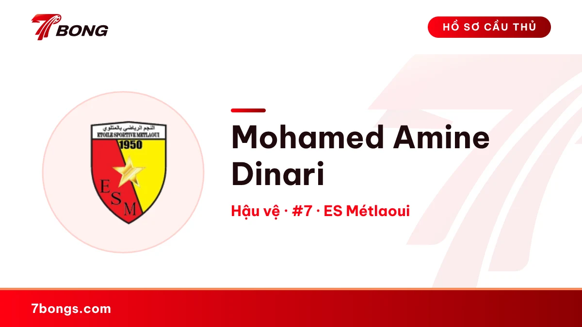 Mohamed Amine Dinari — ES Métlaoui