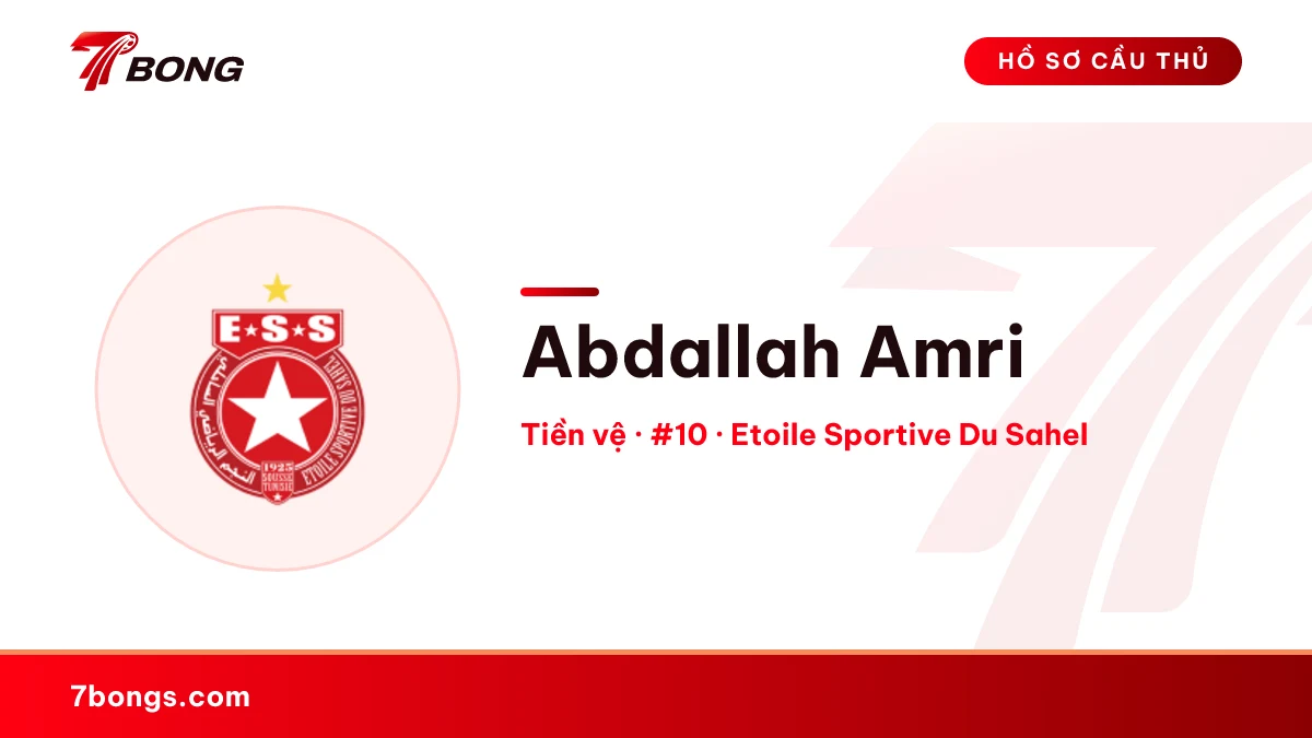 Abdallah Amri — Etoile Sportive Du Sahel