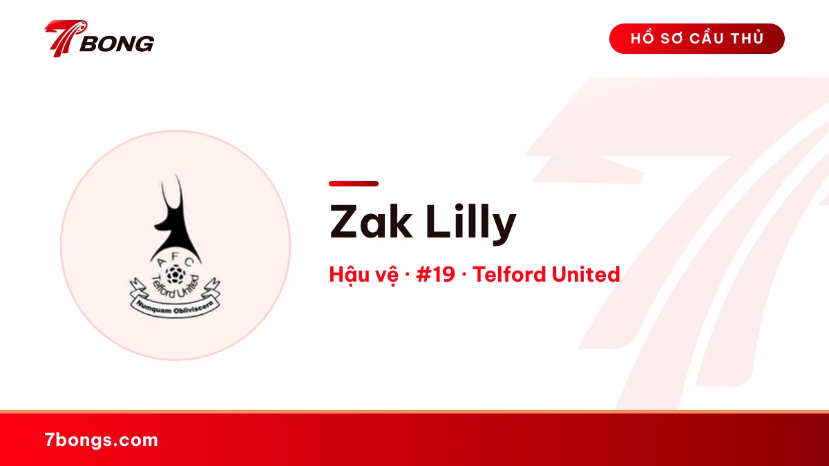 Zak Lilly — Telford United