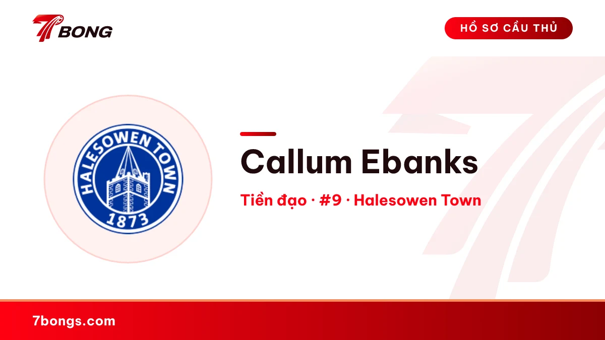 Callum Ebanks — Halesowen Town