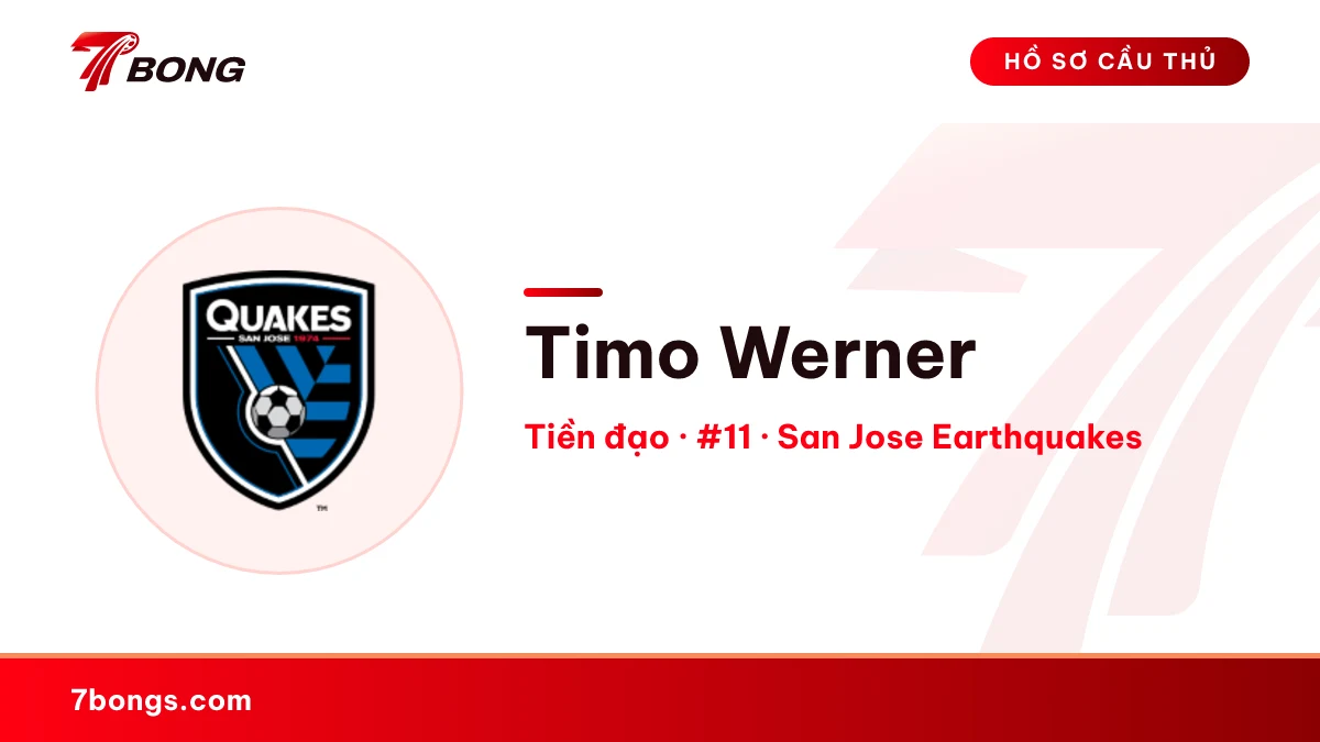 Timo Werner — San Jose Earthquakes