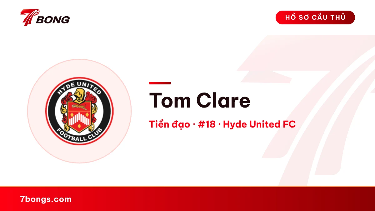 Tom Clare — Hyde United FC