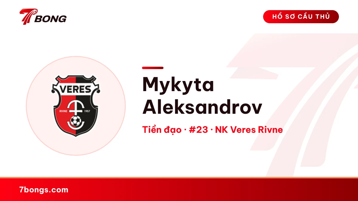 Mykyta Aleksandrov — NK Veres Rivne