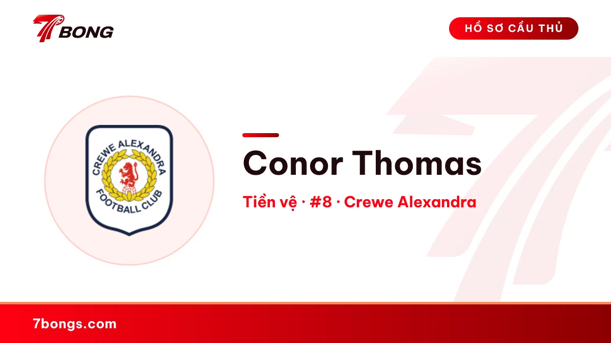 Conor Thomas — Crewe Alexandra