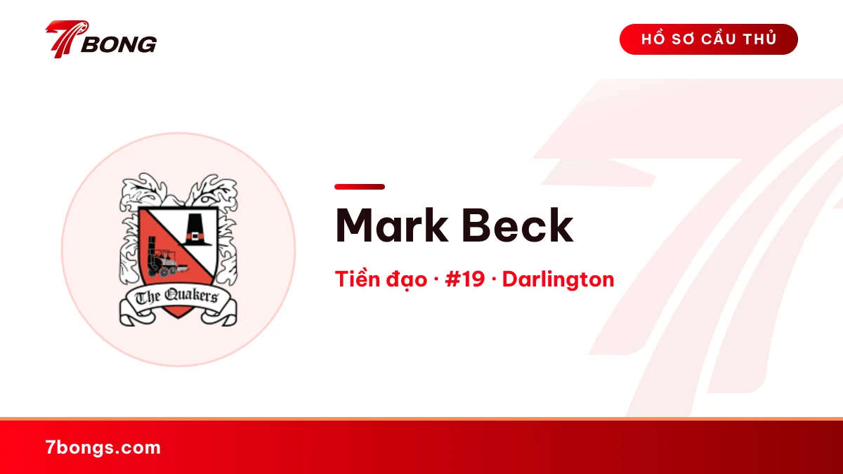 Mark Beck — Darlington