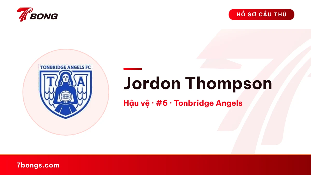 Jordon Thompson — Tonbridge Angels
