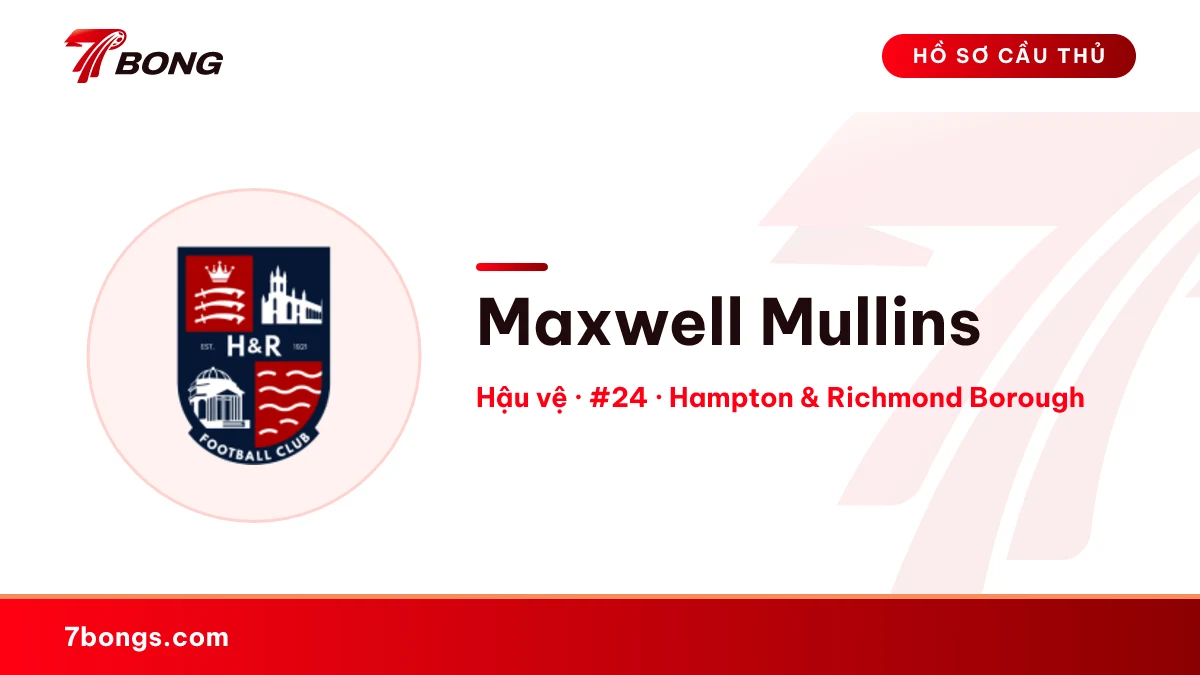 Maxwell Mullins — Hampton & Richmond Borough