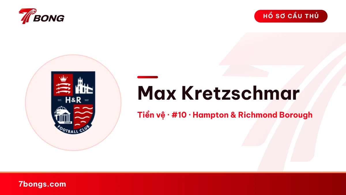 Max Kretzschmar — Hampton & Richmond Borough