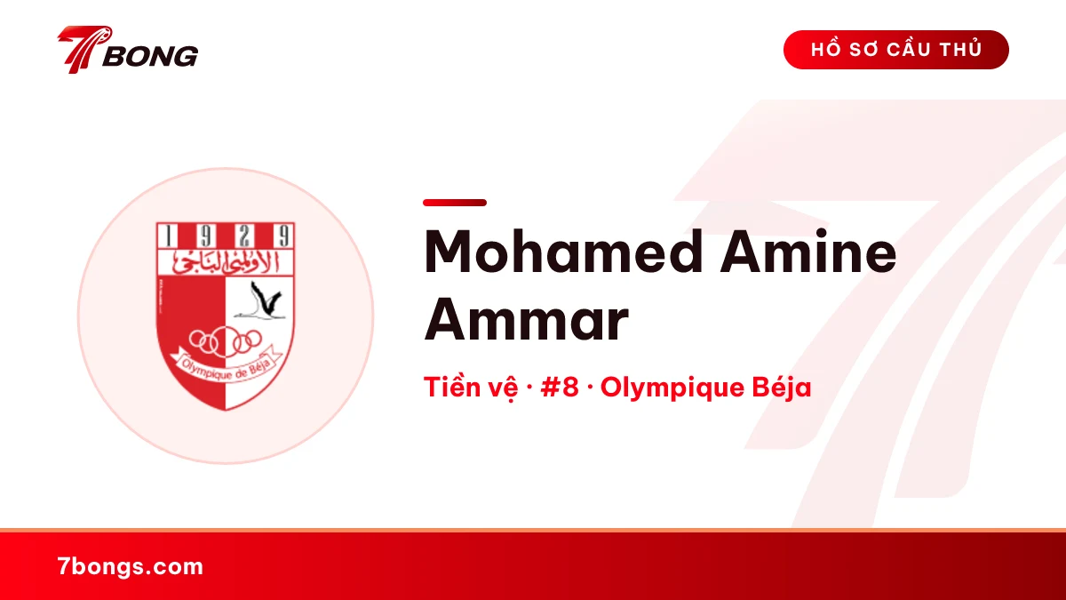 Mohamed Amine Ammar — Olympique Béja