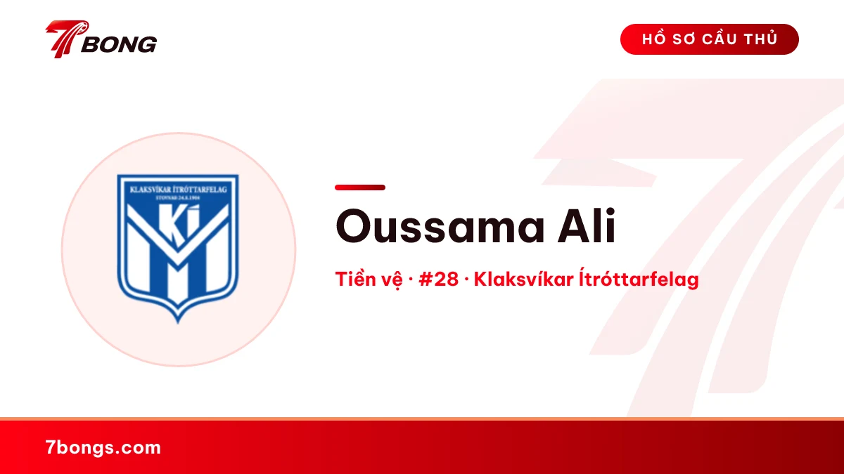 Oussama Ali — Klaksvíkar Ítróttarfelag
