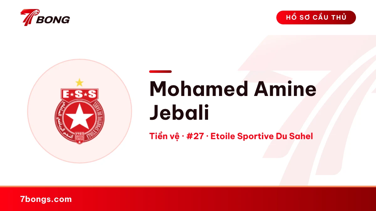Mohamed Amine Jebali — Etoile Sportive Du Sahel