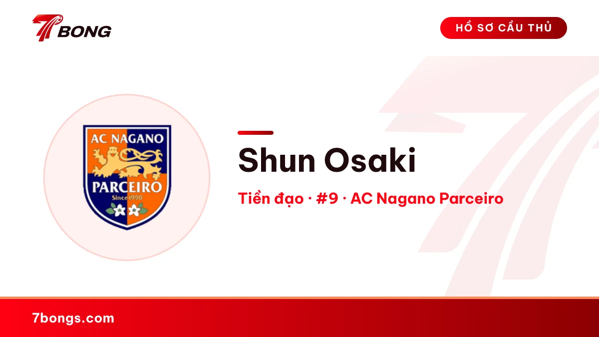 Shun Osaki — AC Nagano Parceiro