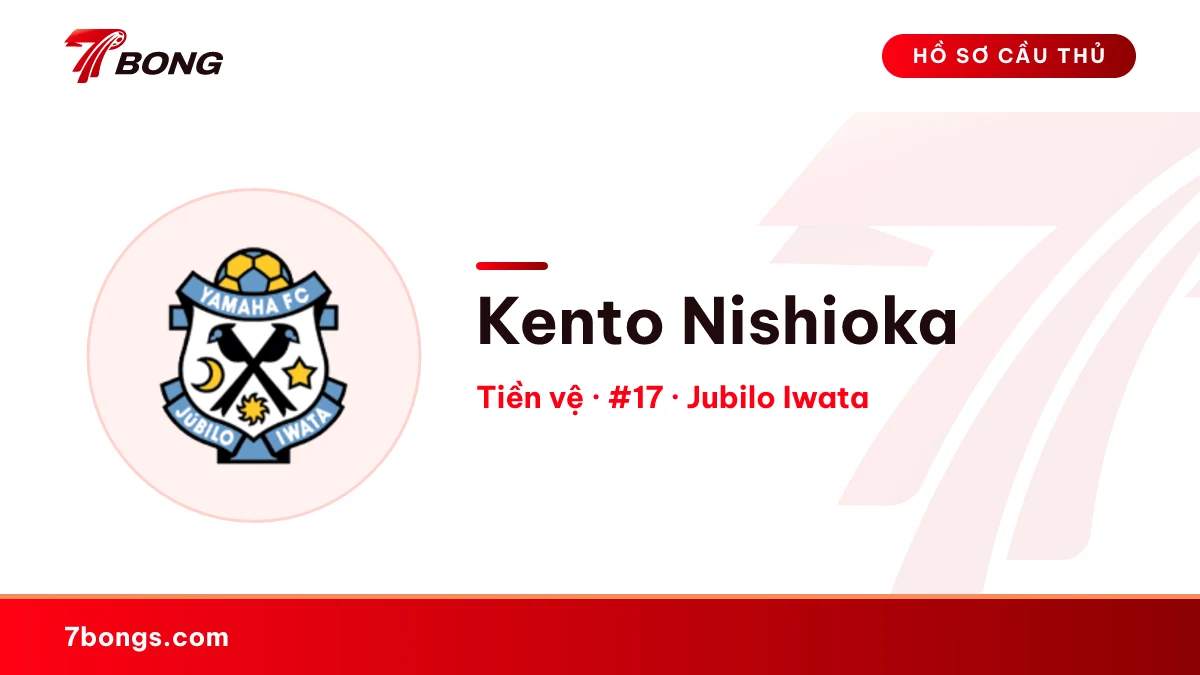 Kento Nishioka — Jubilo Iwata