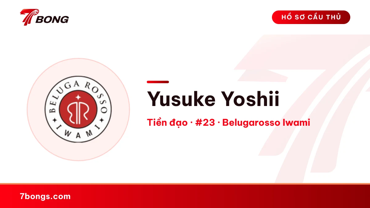 Yusuke Yoshii — Belugarosso Iwami