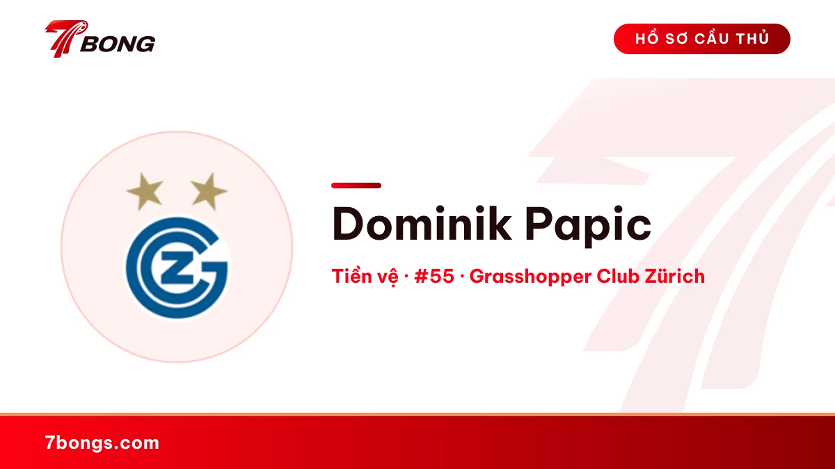 Dominik Papic — Grasshopper Club Zürich