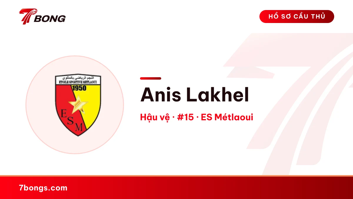 Anis Lakhel — ES Métlaoui