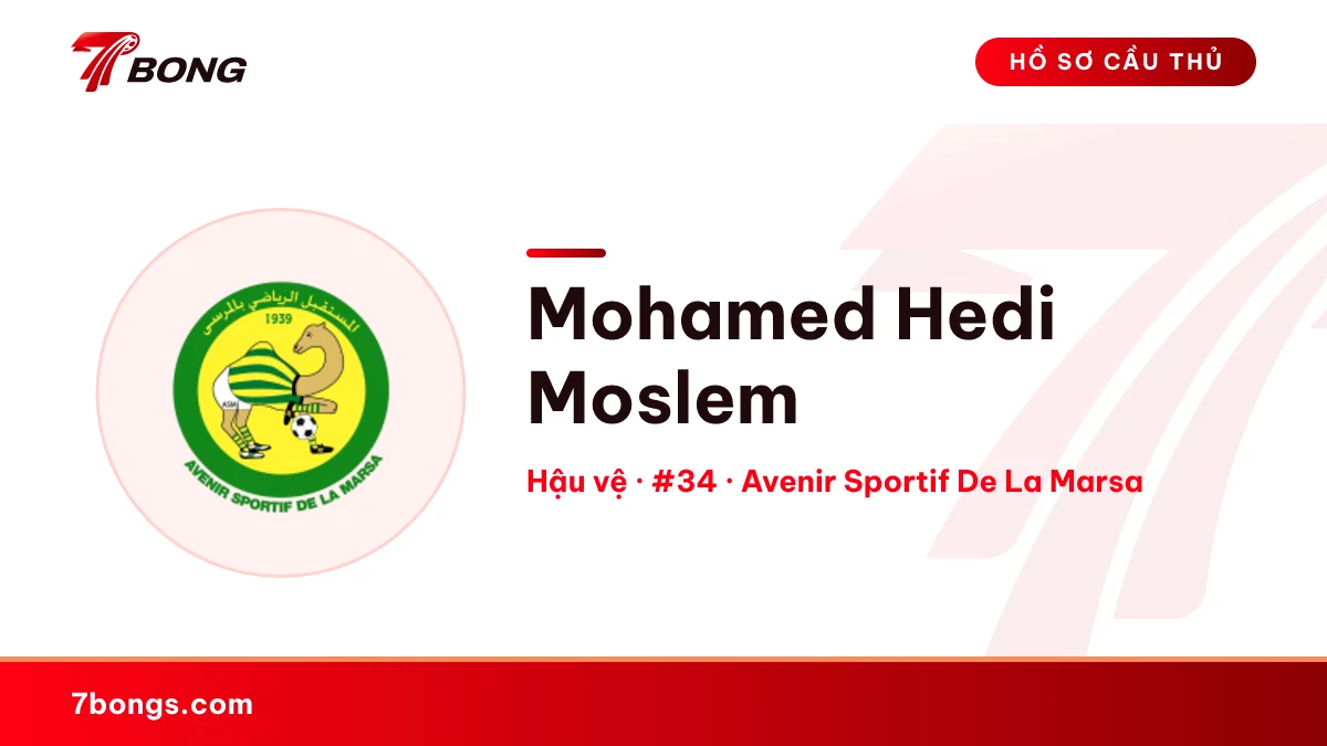 Mohamed Hedi Moslem — Avenir Sportif De La Marsa