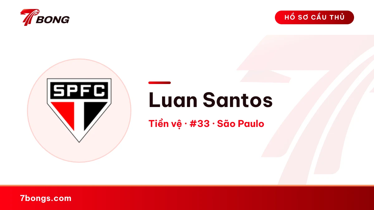Luan Santos — São Paulo