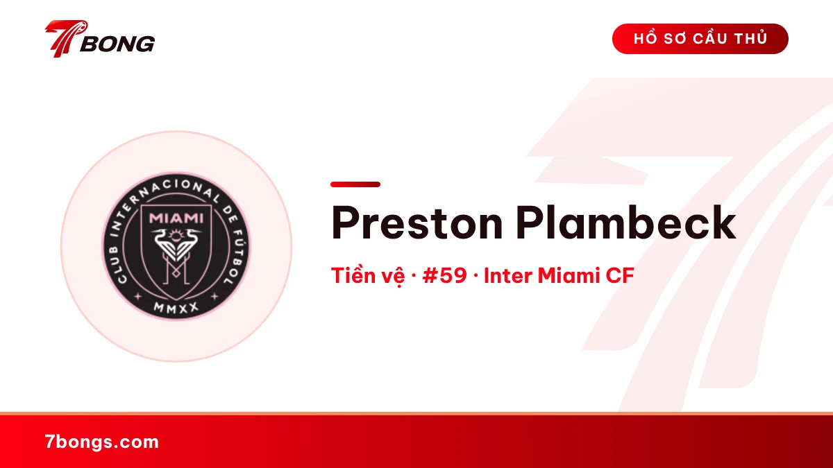 Preston Plambeck — Inter Miami CF