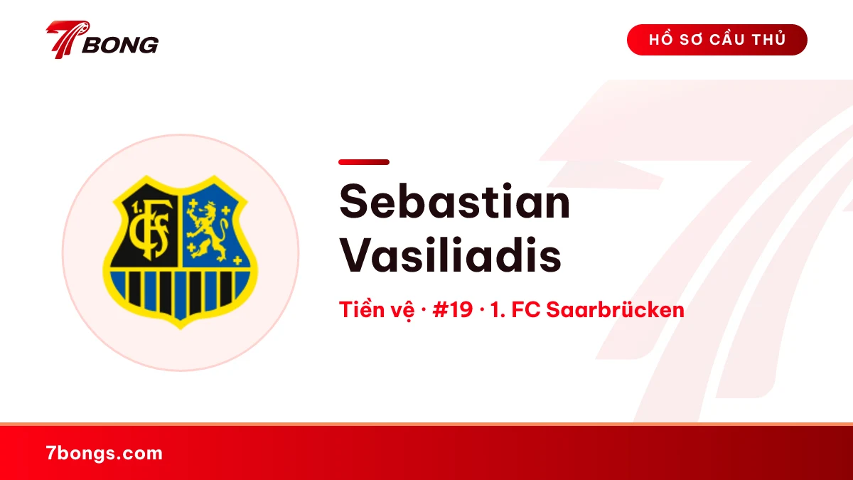 Sebastian Vasiliadis — 1. FC Saarbrücken