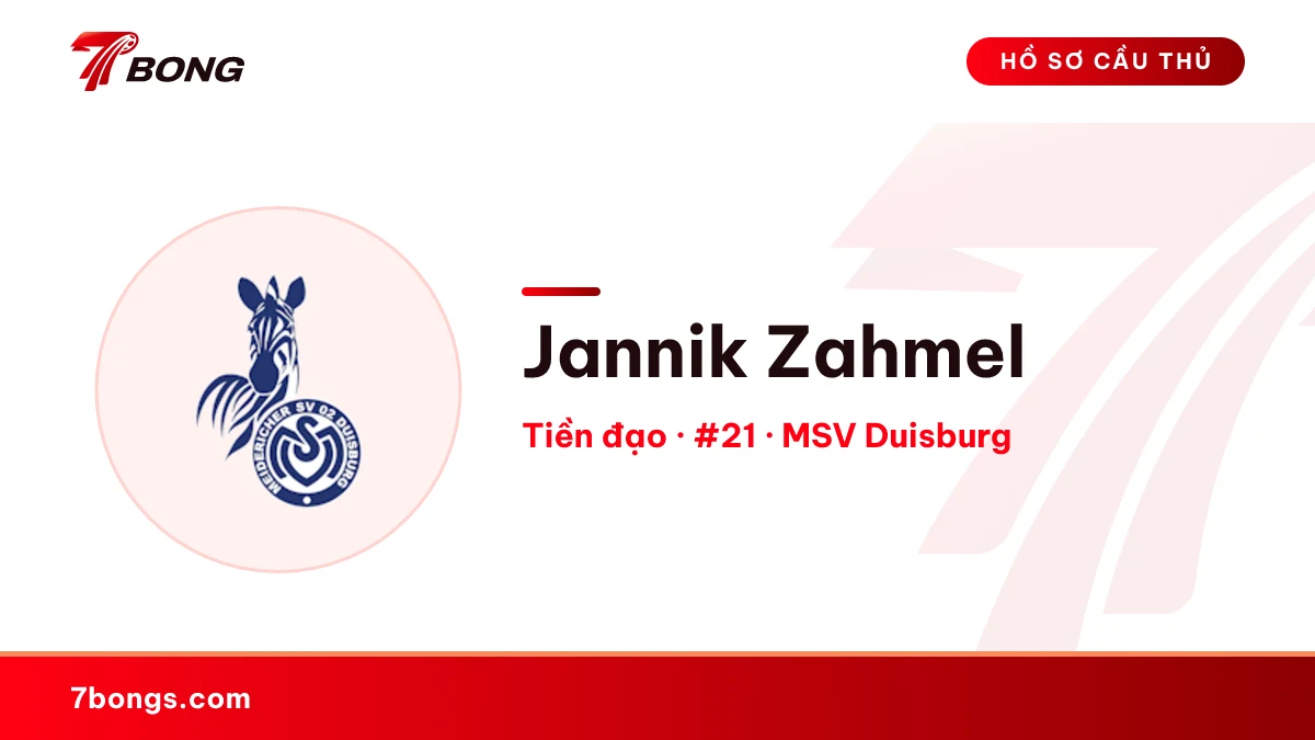 Jannik Zahmel — MSV Duisburg