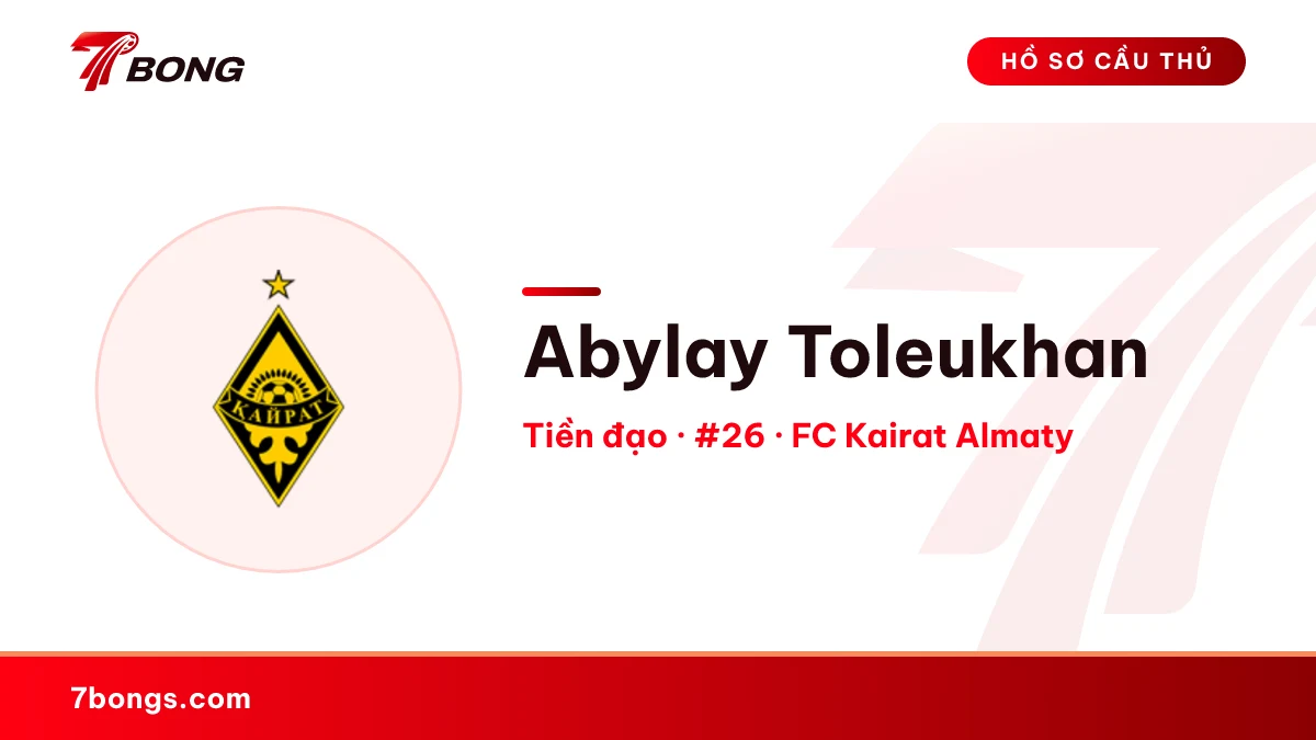 Abylay Toleukhan — FC Kairat Almaty