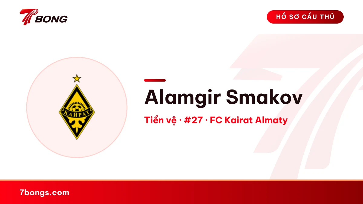 Alamgir Smakov — FC Kairat Almaty