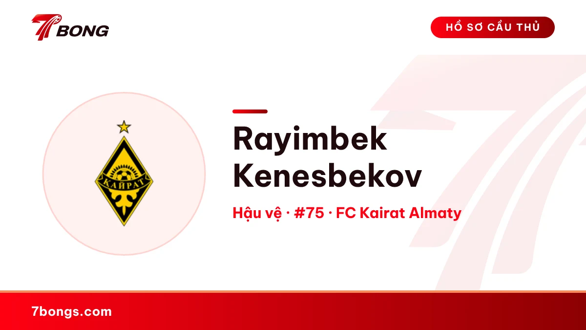 Rayimbek Kenesbekov — FC Kairat Almaty