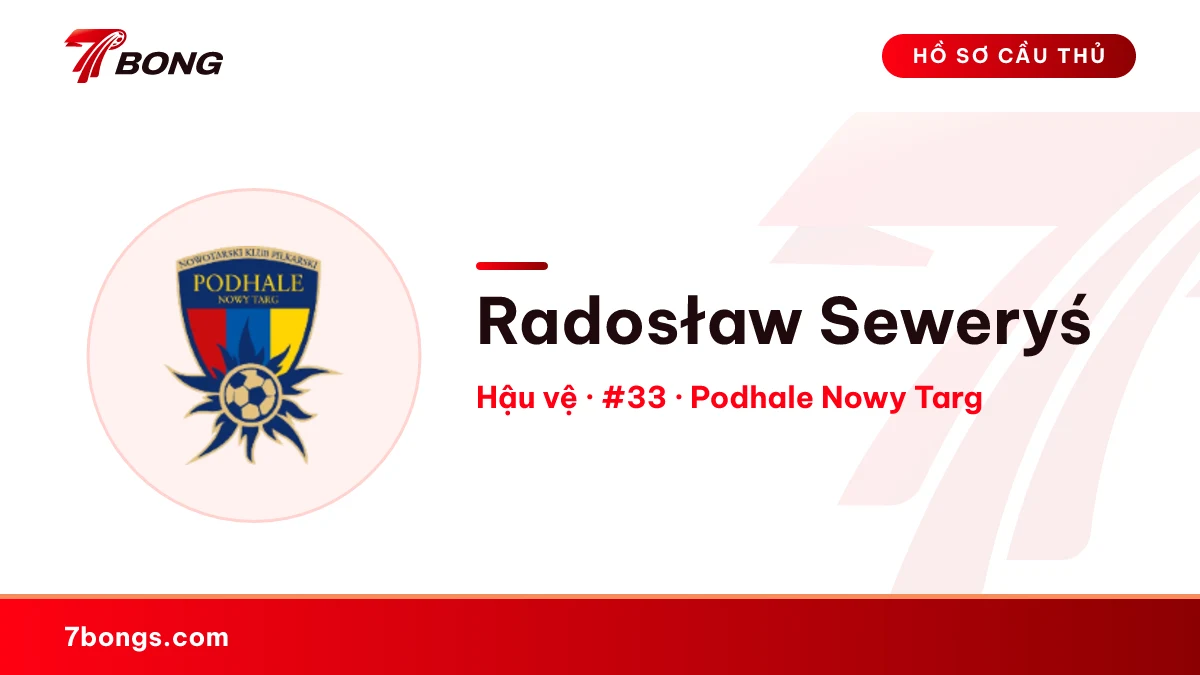 Radosław Seweryś — Podhale Nowy Targ