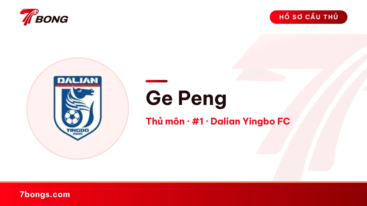 Ge Peng — Dalian Yingbo FC