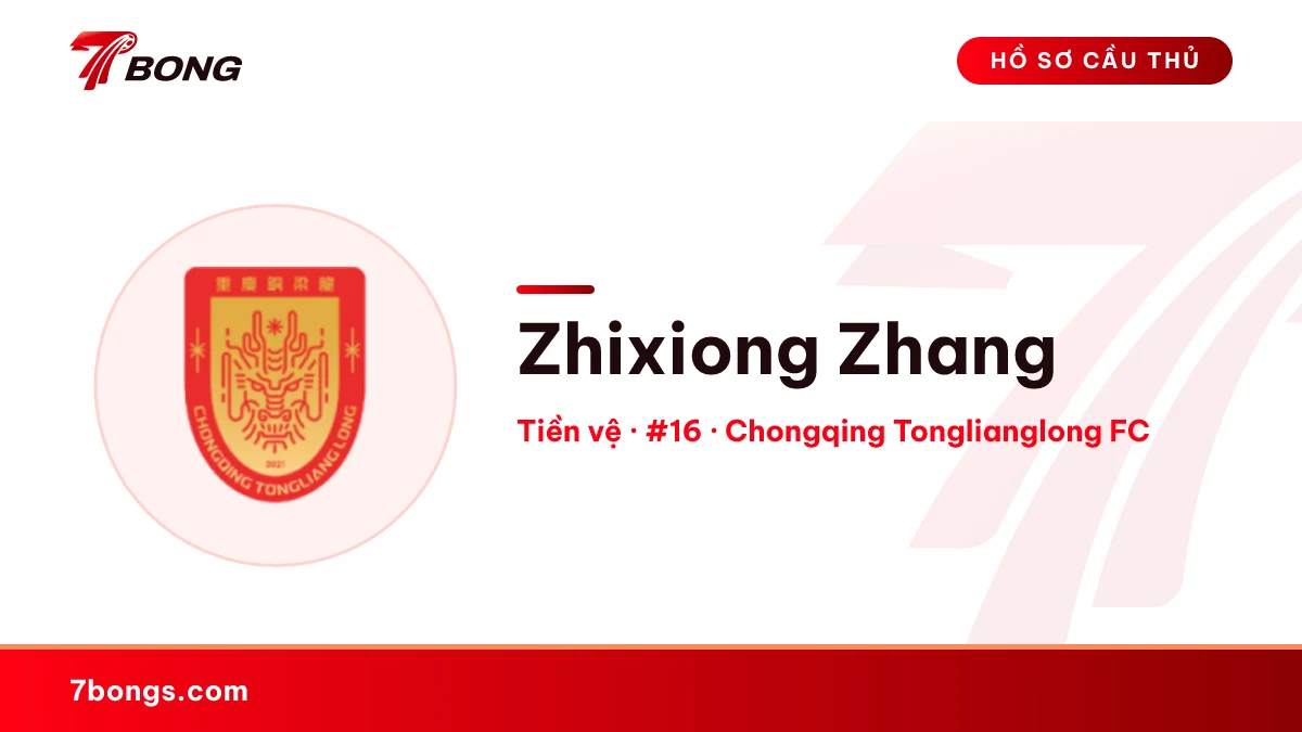 Zhixiong Zhang — Chongqing Tonglianglong FC