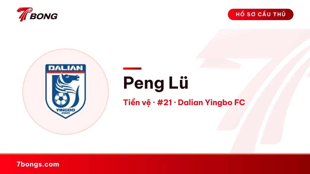 Peng Lü — Dalian Yingbo FC
