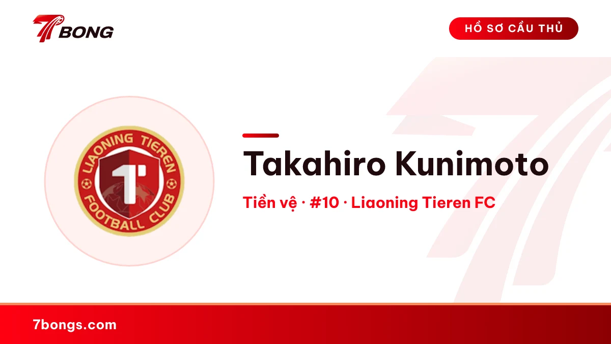 Takahiro Kunimoto — Liaoning Tieren FC