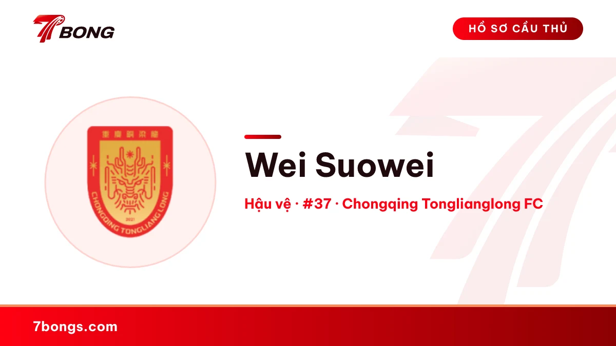 Wei Suowei — Chongqing Tonglianglong FC