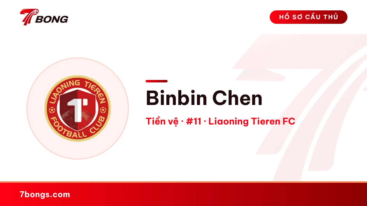 Binbin Chen — Liaoning Tieren FC