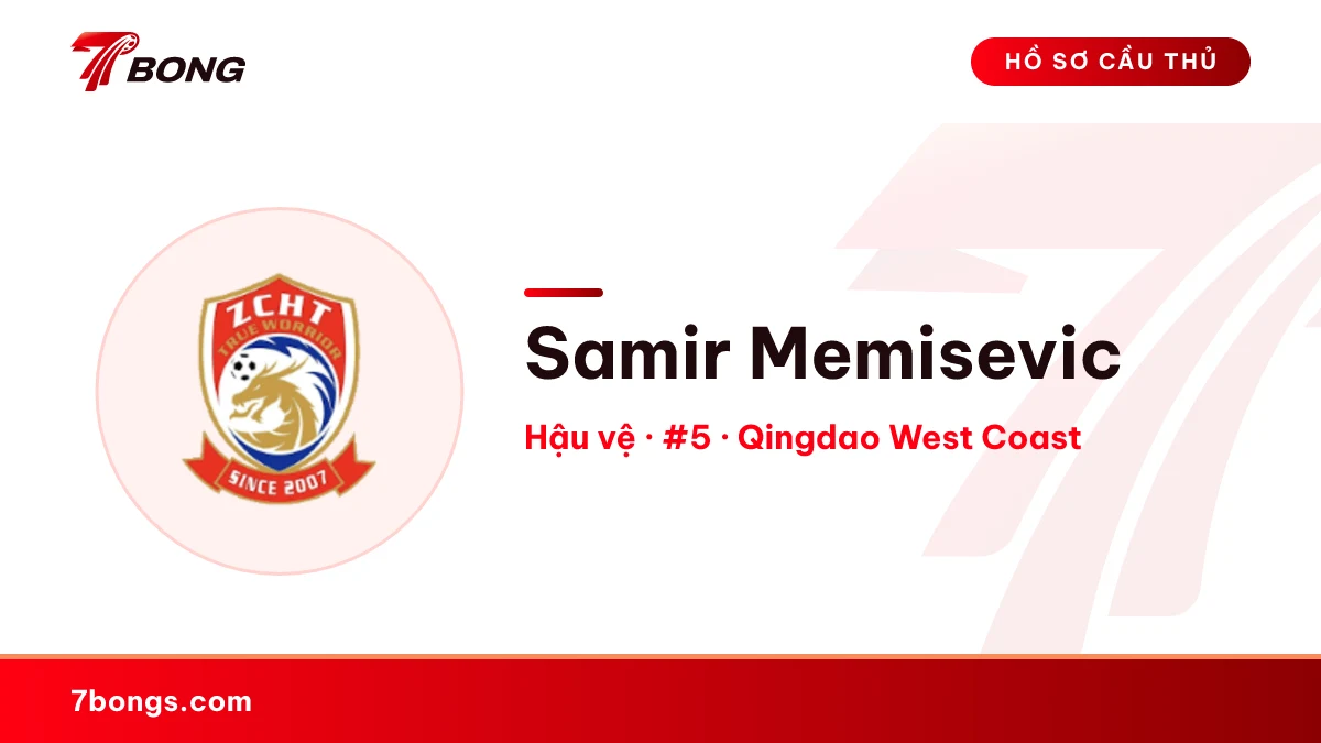 Samir Memisevic — Qingdao West Coast