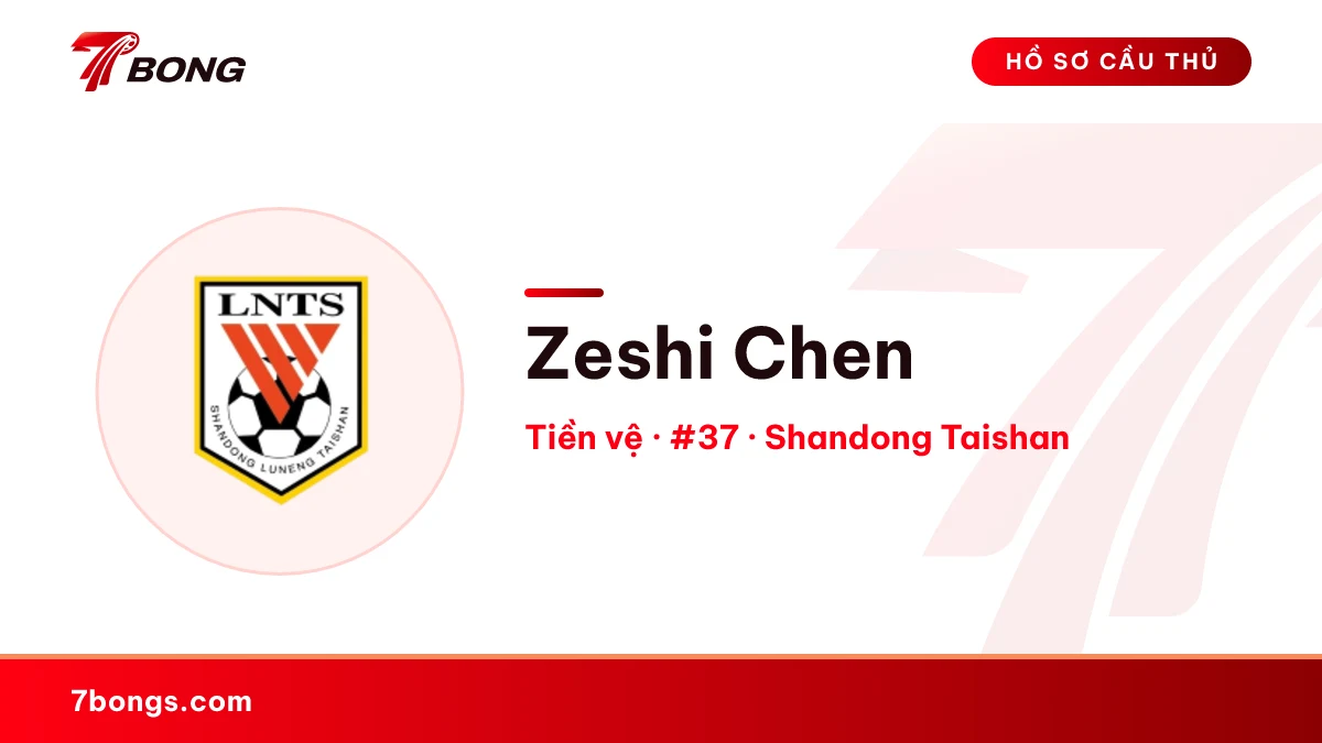 Zeshi Chen — Shandong Taishan
