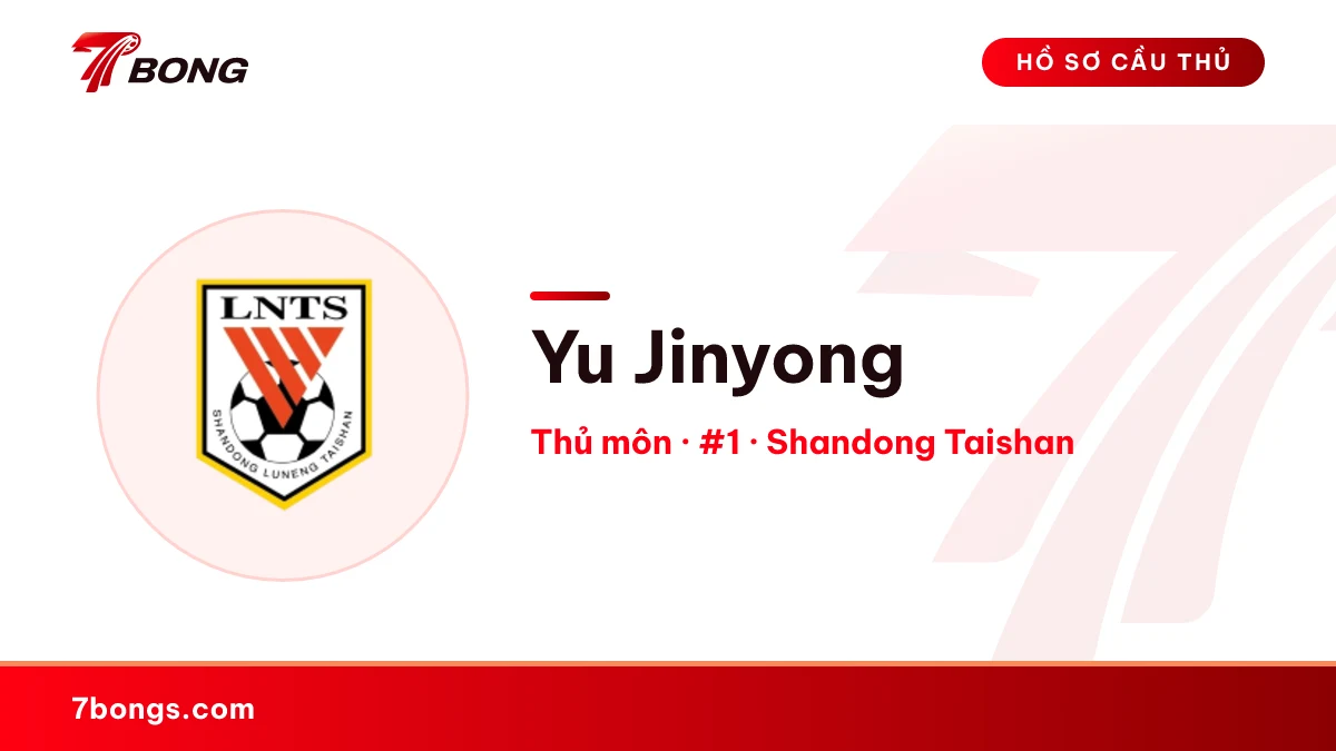 Yu Jinyong — Shandong Taishan