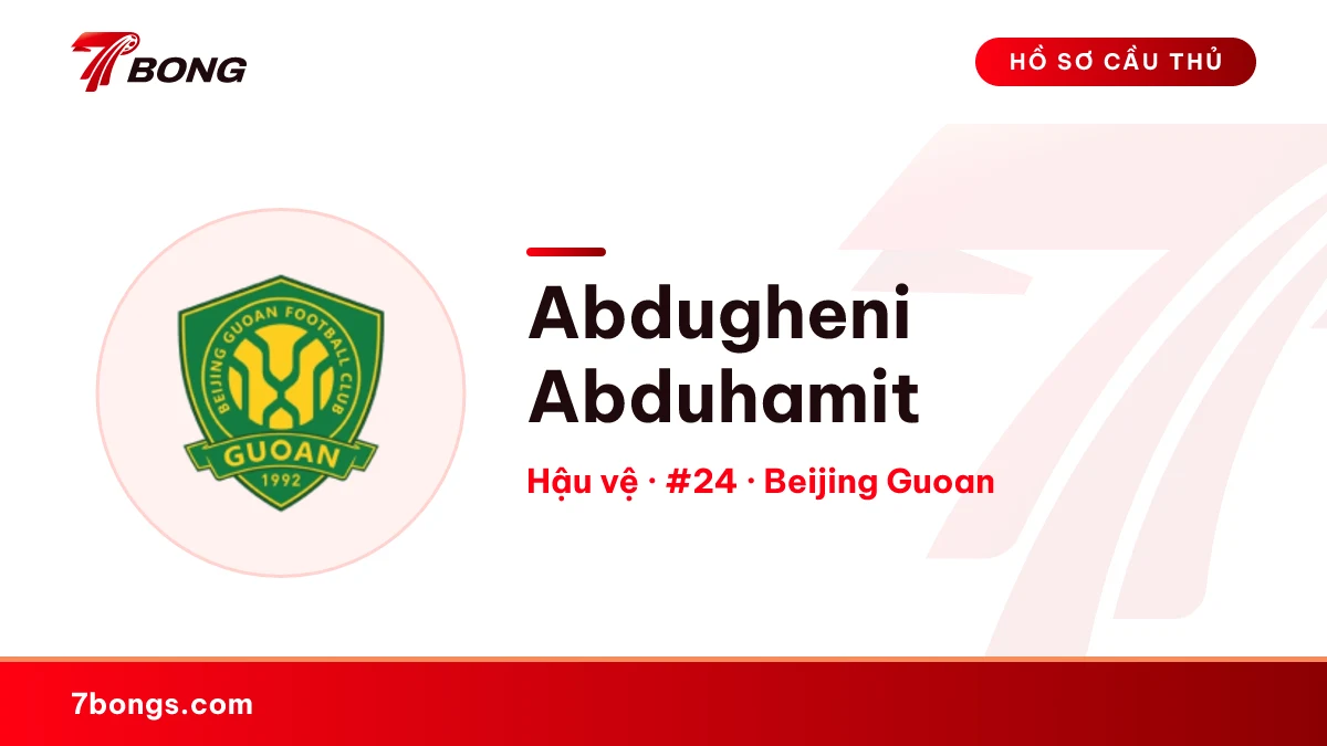 Abdugheni Abduhamit — Beijing Guoan