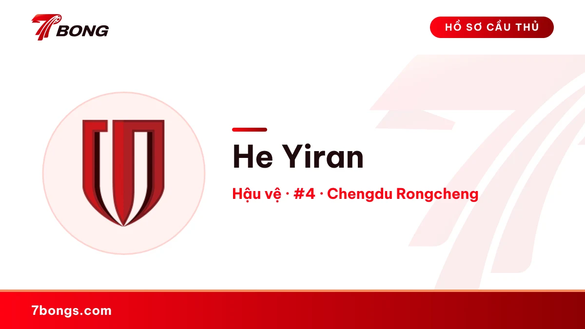He Yiran — Chengdu Rongcheng