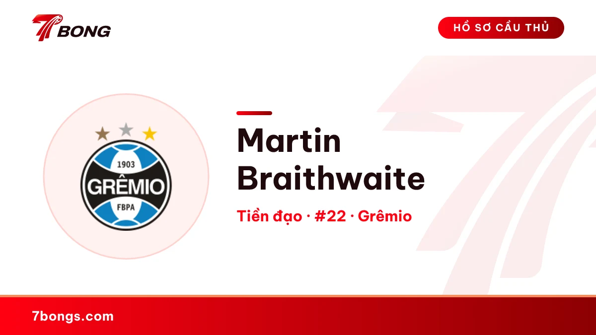 Martin Braithwaite — Grêmio