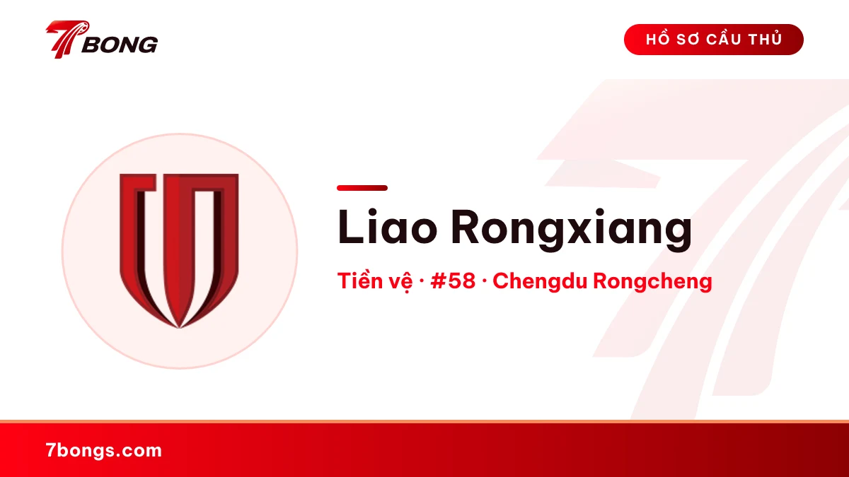 Liao Rongxiang — Chengdu Rongcheng
